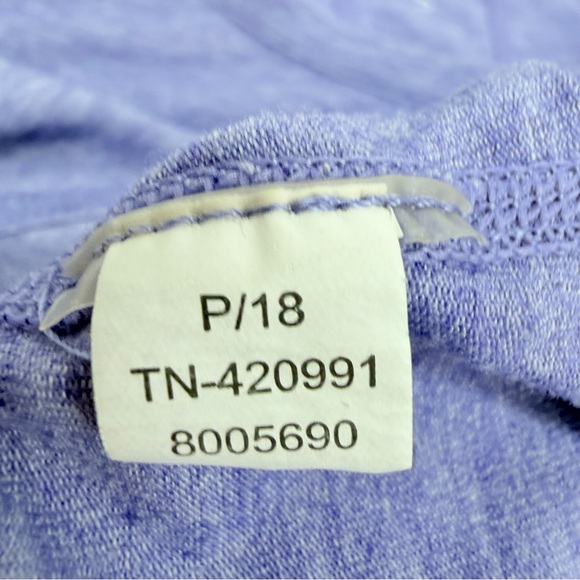 Title Nine Women’s Small Vibe Purple Sleeveless Athletic Shirt - Picture 8 of 9